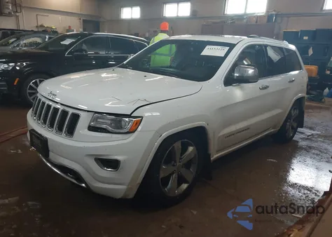 2015 Jeep Grand Cherokee Overland из США, поврежденный, VIN 1C4RJFCG6FC159113